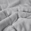 Reversible HeiQ Smart Temperature Down Alternative Blanket- Gray King