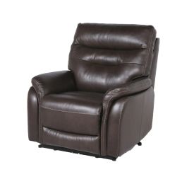 Power Plus Leather Recliner