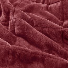 Reversible HeiQ Smart Temperature Down Alternative Blanket Burgundy T/TXL