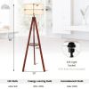 Tripod Wood Floor Lamp